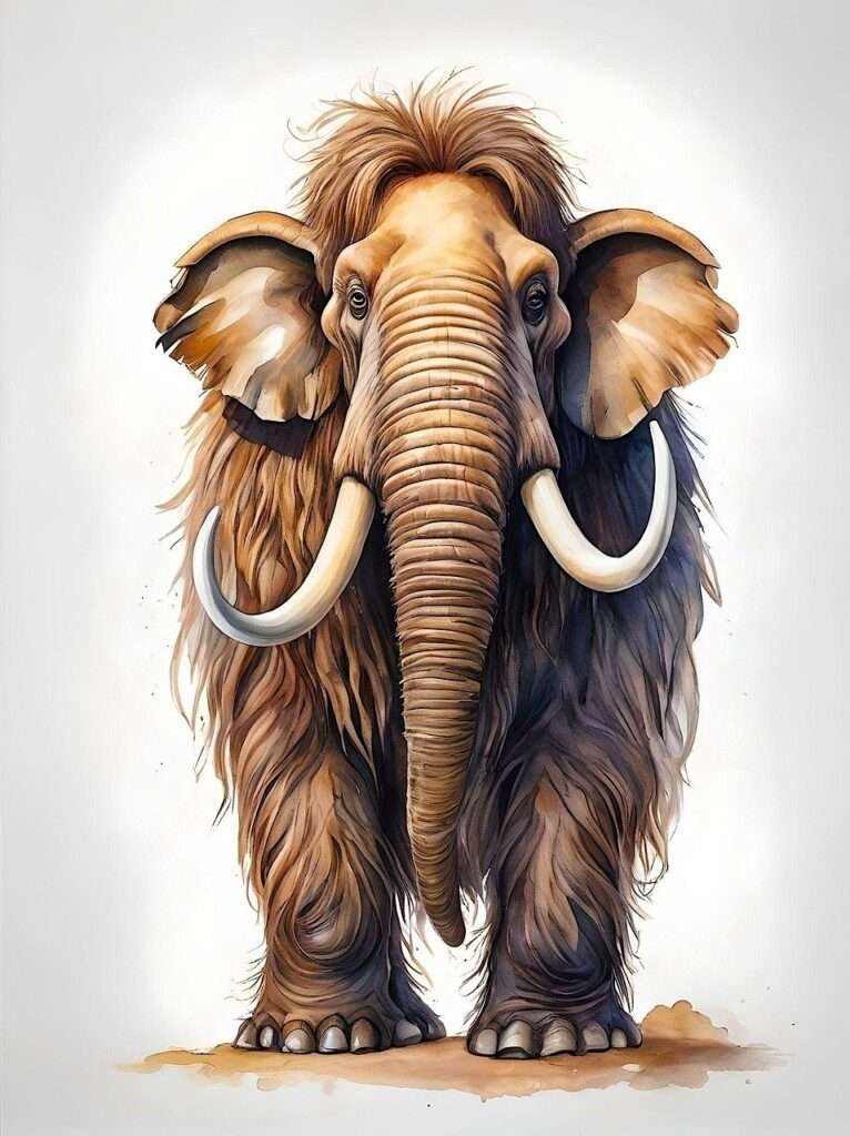 ai generated, woolly, mammoth-8568396.jpg